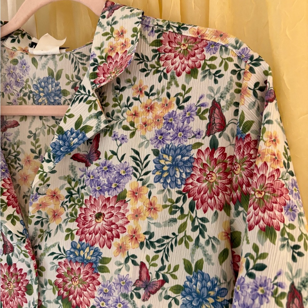 BonWorth Multicolor Floral Blouse